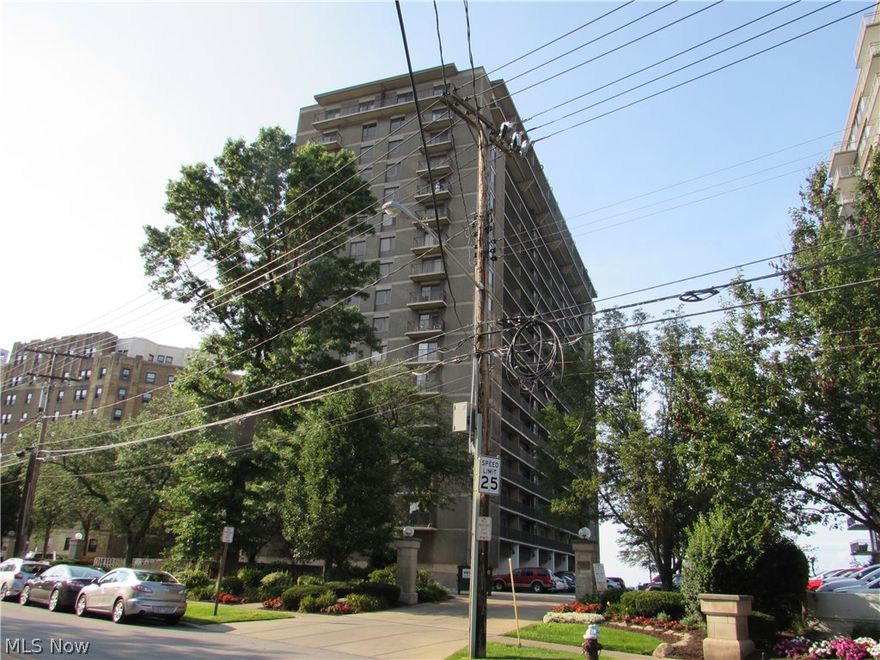 Prime unit on the 8th floor NE corner with awesome Lake Erie & Downtown skyline unobstructed views from every window & balcony. This 3BR/2BA unit with 1,514 SF is a rarely available size/unit location at the Waterford.  Original owners built & designed it to take advantage of the beautiful downtown & lake scenery.  The Kitchen has been updated with Corian counters, maple cabs, & updated appliances.  This suite also features formal Dining, Living, and Office with built-in bookshelves.  You’ll love the balcony to sit and enjoy the sunrise, sunsets, or boats sailing by.  Owner’s Suite has and attached Mstr BA and walk-in closet.  Two additional BRs with plenty of closet space.  Private in suite laundry.  Includes 2 heated indoor parking spaces.  Two storage lockers on unit floor. A great opportunity to purchase a prime condo & add your modern updates. Maintenance fee includes all utilities (except phone and cable), all amenities, building maint, and more!  The Waterford is “pet-friendly”