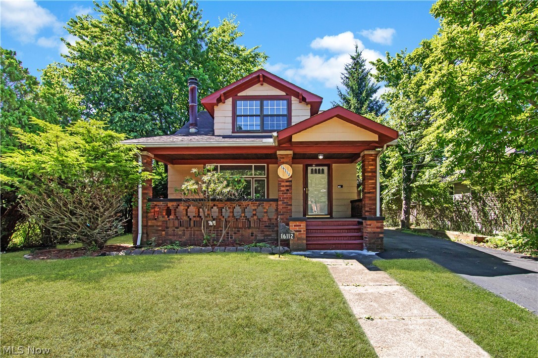 Masterfully renovated 4 bedroom 2 full bathroom Cape Cod in the heart of Maple Heights minutes away from both Bedford and Garfield Reservation parks! The transformation of this home is absolutely incredible, no stone has been unturned! Walk into the home and experience the spacious living room with beautiful built-ins and an original fireplace. Enjoy the gorgeous kitchen that boasts white-ice granite countertops, newly restored cabinets, new luxury vinyl tile floors, and all new appliances. This meticulously designed modern interior also features new luxury vinyl plank flooring, new light fixtures throughout, 2 upgraded full bathrooms, 4 good sized bedrooms along with plenty of closet and storage space to utilize, sizable dining and living rooms, and lastly a full additional living space on the second floor that has natural wood vaulted ceilings with skylights. Other big ticket updates include a newer furnace, updated electrical, and plumbing systems. Not to mention the amazing exterior which includes a full size gazebo with an outdoor fireplace/pizza oven, a stone tile half basketball court, a large shed, an upper rear terrace, a large and inviting covered front porch, a brand new 1.5 car garage, and two additional full-sized lots in the rear! Live easy knowing this home will provide decades of sustainability, fall in love with the beauty of its modern design, and enjoy the great outdoors with everything this property and home offers!