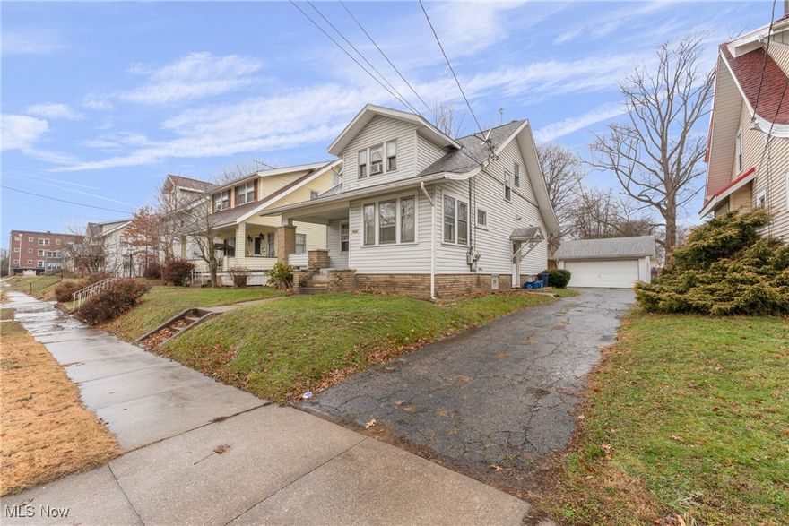 This 1 Bedroom, 1full bath (each level is 1 bdrm 1 bath) duplex offers a fantastic opportunity for a owner-occupant or investor ready to add their personal touch. Featuring a detached 2-car garage, this property provides ample storage and parking. While it needs some TLC, the solid layout, along with ample storage, has a strong potential to make it a smart buy. Live in one unit, rent the other and let your tenant help pay the mortgage, or renovate and maximize rental income. With a little vision this duplex can truly shine--an ideal chance to build equity while generating steady income. Call your favorite realtor today before it's gone!  Sold "AS IS"!