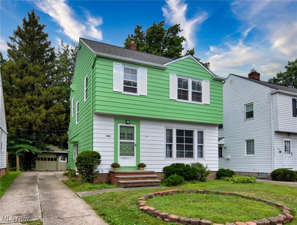 AMAZING OPPORTUNITY ON ARGONNE! This home was lovingly maintained by the same family for over 50 years and is ready for a new owner! Bring your vision to life on this charming tree-lined street. Stunning original hardwoods were covered for decades and are now ready to form the foundation of YOUR new space. This 3 bedroom, 1.5 bath home has soooo much potential!! The living room is light & bright w/huge picture window and gleaming floors. Classic dining room has backdoor leading to the 3-season covered porch. Kitchen has ample room w/newer appliances, freshly cleaned retro cabinets and dedicated eat-in space. 3 bedrooms upstairs w/hardwood floors & freshly painted w/ neutral color. Full bath is good-sized and has a tub/shower combo. Additional storage space in attic. Downstairs, is a partially finished basement that could be a movie room, play room, workout area, etc. Unfinished side of basement hold the mechanicals & comes with washer/dryer set. Easy to maintain backyard, paver patio & covered porch offer plenty of space for BBQs and entertaining. Practical updates include Newer Roof (less than 10 years old) and Recent Exterior House Paint (less than 5 years ago). Homes in the area can sell for over $200K, leaving lots of room to earn some Sweat Equity while bringing your own personal touch to the space. Seller also offering 1-year Choice Home Warranty to buyers. This one is priced to sell fast!