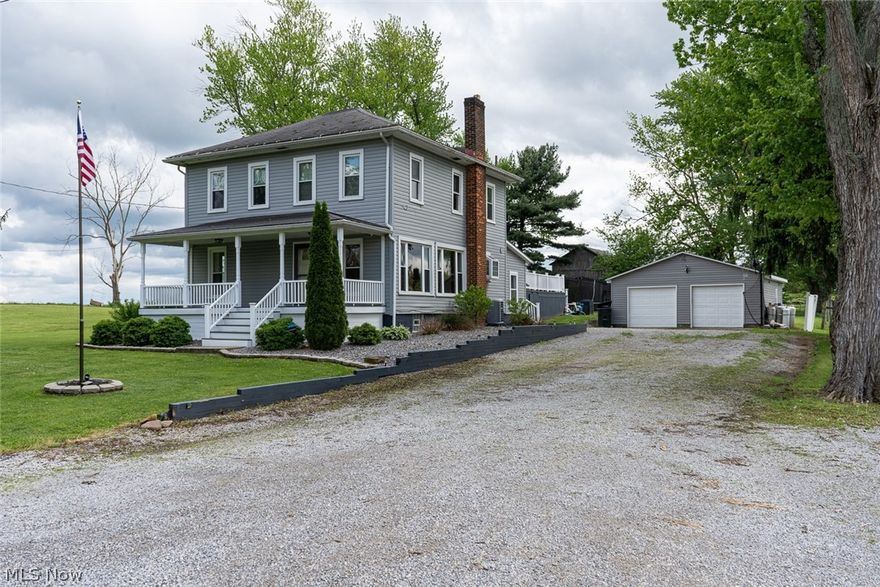 Price increase reflects the extensive improvements to come, including brand-new roofs on both the home and garage, as well as a new septic system. Elegant country living meets modern convenience on this exceptional 2.05-acre property located in the highly sought-after West Branch Local School District. This beautifully maintained 4-bedroom, 1.5-bath residence offers the perfect balance of luxury, privacy, and functionality. Step outside to your own private retreat featuring a heated pool ideal for entertaining or relaxing all season long. Thoughtfully upgraded throughout, the home includes a premium Kinetic water system, new water softener, new water pump, and a comprehensive security system with window and door sensors for added peace of mind. Surrounded by serene acreage with room to roam, this impressive property delivers refined country living just minutes from town amenities.