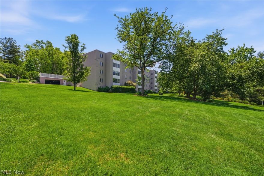 Welcome to maintenance-free living at its finest in the highly desirable Whispering Heights community of Cuyahoga Falls. Nestled among mature trees in a peaceful, park-like setting, this beautifully updated condominium offers the perfect blend of comfort, convenience, and affordability.

From the moment you enter, you'll appreciate the extensive updates throughout, including fresh paint, new flooring, updated lighting, a new electrical panel, upgraded plumbing fixtures, new sinks and faucets, and solid-core doors extending from the front entry to the private patio. The completely remodeled bathroom and thoughtfully selected finishes create a modern, move-in-ready feel that today's buyers are searching for.

The kitchen is equipped with brand-new stainless steel appliances (2026), while major mechanical updates—including a new furnace, central air conditioning system, and water heater (2024)—provide peace of mind for years to come.

Enjoy your morning coffee or unwind in the evening on the quiet private patio featuring ceramic tile flooring and tranquil surroundings. Whether you're looking to simplify your lifestyle, downsize, or purchase your first home, this residence delivers exceptional value.

Life at Whispering Heights means leaving the maintenance behind. The monthly association fee covers nearly everything: electric, gas, water, trash removal, exterior maintenance, landscaping, snow removal, Spectrum cable, reserve fund contributions, and access to an impressive collection of amenities including a swimming pool, fitness center, library, community gathering spaces, and secure building access. With taxes and phone service as your only additional monthly expenses, ownership is remarkably predictable and affordable.

Simply move in, unpack, and start enjoying everything Cuyahoga Falls has to offer.