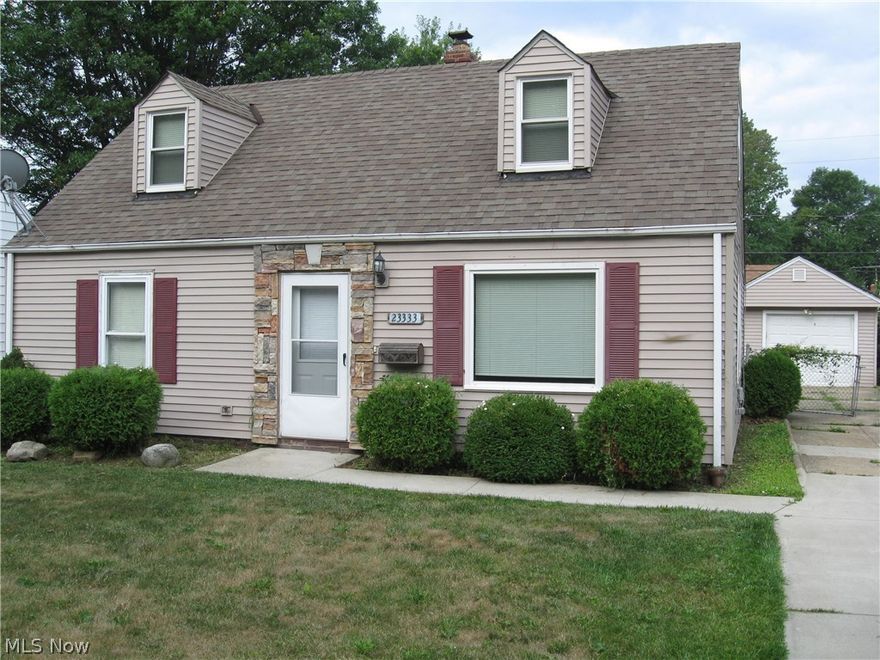 Well Maintained 3-4 Bdrm 1 Bath Bungalow.  Up-dated Kitchen. Open Floor-plan. Appliances, A/C, Fenced Yard. 1-Car Detached Garage.