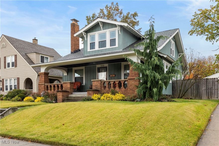 Welcome to 150 Denison Ave in Elyria! This beautifully renovated home blends modern updates with timeless character. Step inside to find gorgeous original crown molding, spacious living areas, and a stunning recently renovated kitchen. The highly sought-after first-floor master suite offers added convenience, featuring a private master bathroom with contemporary finishes. With thoughtful updates throughout and classic charm preserved, this home is truly move-in ready. Don’t miss your chance to make it yours!