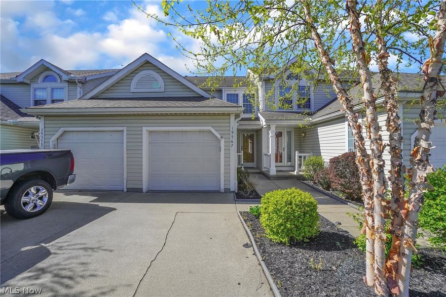 Welcome home to this mostly updated, bright and move in ready townhouse! The gorgeous, well-kept unit has been painted from top to bottom, newer LVT floors installed on all levels, windows and patio door have been replaced. Roof, furnace and hot water tank are less than 10 years old.  The first floor features a half bath, kitchen, living room with sliders to private patio and no other units behind it! Second floor has a full bath and two very generous sized bedrooms. The lower level completes the living space with a finished rec room, half bath and laundry!  Walking distance to MetroParks, minutes from Kamm's corner and the airport! Pack your bags, you have found the perfect one!