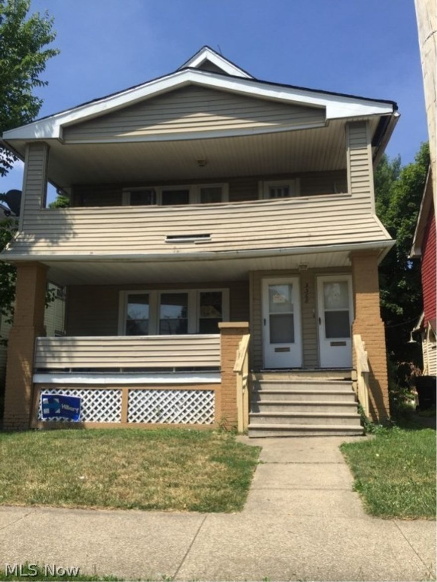 Great Investment Opportunity!! Two family featuring 5 rooms each. Decorative fireplaces in spacious living rooms; formal dining rooms with built ins.  Kitchen offers ample cabinetry.  Schedule your showing Today and submit your offer!!
