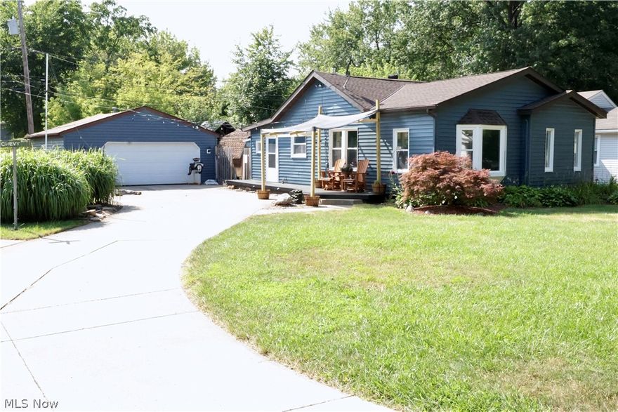 This ranch has been completely remodeled and appointed lavishly. The current owner/occupant gutted the entire place, tore down walls and re-designed the flow of the home. The open floor plan boasts a nice-sized kitchen with stone counters, under cabinet lighting and above cabinet-multi-colored remote controlled lights. The large master bedroom, and the open flow of the house, makes it feel larger than it really is. The home features a newer roof, hot water on demand, and a brand new HVAC system. Kick back under the canopy and enjoy your favorite beverage in the summertime lake breeze. Lake road is two blocks north. Multiple parks and playgrounds and the community center are within walking distance. Next to the garage (which has both heat and A/C), there is an extra drive to park your hobby vehicles or camper. Empty nester? Young couple looking for an amazing starter? Car enthusiast? Tinkerer? This may be the perfect place for you. Book your showing today!!!