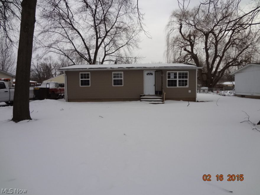 Hate Stairs?  Cozy Ranch appears to have newer windows, siding & doors, CASE # 412-547808  HUD homes are sold AS-IS, ask agent how to submit your bid. This home is FHA Insured ( IN ) INSURED  Equal Opportunity Housing!