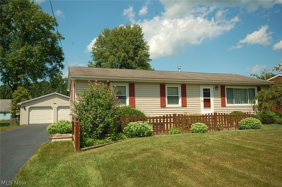 Know a good value when you see one? Then, make your appointment now to see this great 3 bedroom, 1.5 bath ranch with an excellent, low traffic, dead end street location! There is so much to like about this home including: A large kitchen with laminate flooring, "tons" of beautiful cabinetry for plenty of storage and all appliances stay too!; Large living room w/built in bookshelves and newer carpet; 1st floor laundry; 3 nice size bedrooms (brand new carpet in master); Wonderful family room/sun room with gas fireplace and vaulted ceiling; Full basement w/high efficiency furnace; XL 2 car garage (24x28) with furnace and 2 openers; Nice big fenced in back yard with concrete patio, large storage shed, fire pit; And, best of all, this home comes with a HOME WARRANTY and IMMEDIATE POSSESSION!