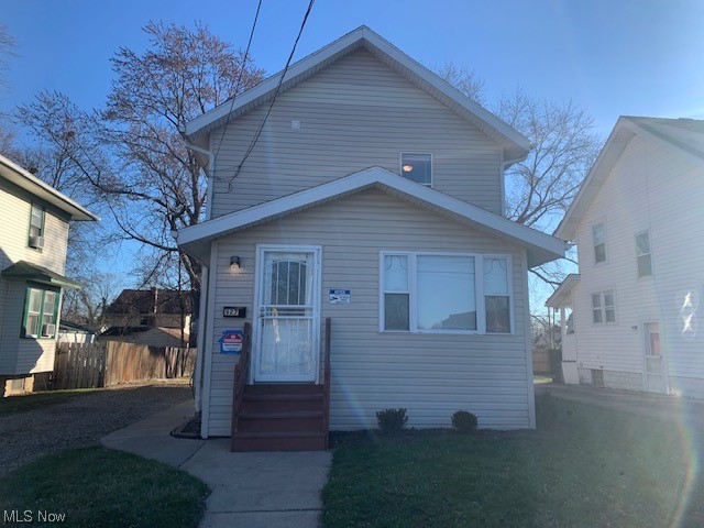 Discover the perfect blend of comfort and modern living in this recently remodeled 3-bedroom, 1.5-bathroom home located in the heart of South Akron. Whether you're a homeowner looking for a move-in-ready property or an investor seeking a fantastic opportunity, this residence is a must-see. Home updates include new flooring, fresh paint, stainless steel appliances, new french doors that open up to a back deck, fenced in yard, and a waterproofed basement.