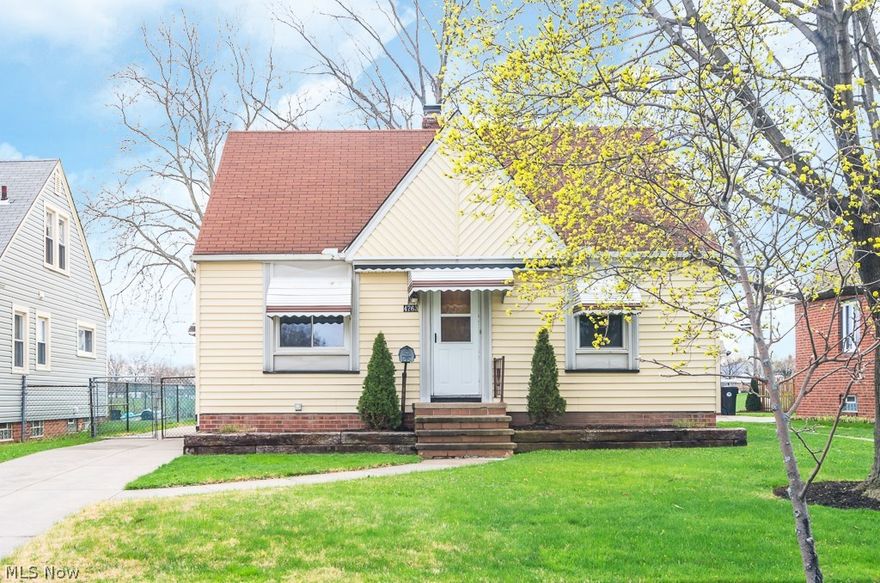 Incredible Old Brooklyn Bungalow ready to move in! Great location backing up to Lowe Park! Features a large eat-in kitchen with newly painted walls, vinyl floor, Formica counter tops and light oak cabinets. Nice room sizes through out. Hardwood floors and wall to wall carpeting are featured in living room and bedrooms. All newer vinyl thermal pane windows, vinyl siding, newer Rheem furnace and central a/c. Expanded and brand new finished 2nd floor with large closet and storage w/ canister lighting. Nice sized lot with large garden area just in time for Summer. All fenced yard featuring a private setting overlooking the park! One year home warranty!