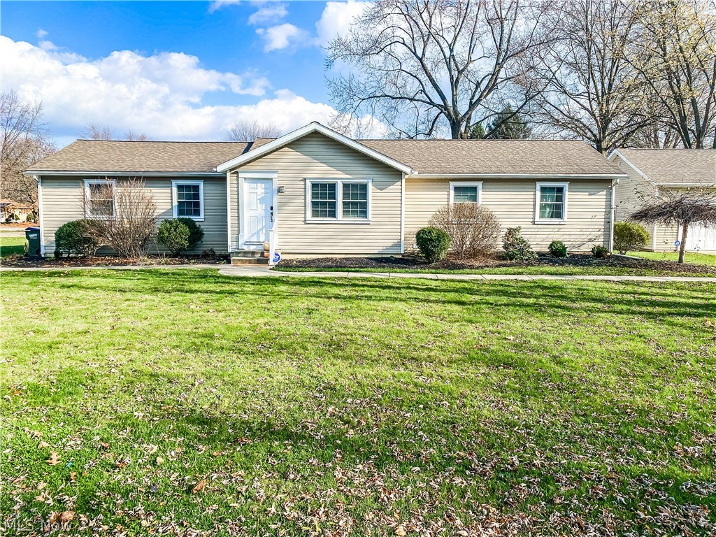 Ready for a new home for the holidays? This fully updated, 3 bedroom Ranch is turn-key and ready for new owners! The entire house has been updated since 2007 with the most recent update being the fully finished basement complete with a full bathroom, living area, rec room, and plenty of storage. You will love the new electric fireplace and beautiful built-in shelves in the great room as well as the fully updated bathroom that includes a tub and a walk in shower! Other updates include exterior sheeting and siding, driveway, windows, roof, insulation, 200amp electrical, plumbing, HVAC, and drywall. This home is open and airy and flows together. Outside is a nice-sized deck and fenced-in backyard enclosed in a white vinyl privacy fence. There is plenty more room to roam in this spacious half acre lot! The detached 24x24 garage provides a host of options for storage and projects, boasting a concrete floor and 100amp electric panel! Don't miss it!