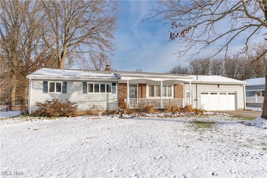 Welcome to 2025 S. Plaza Dr., Akron, Ohio. 

Spacious 3-bedroom, 1.5-bath ranch located in Springfield Township on a fully fenced, large lot. This home offers an impressive great room featuring a gas fireplace and large sliding glass doors that provide natural light and direct access to the backyard. The great room offers an excellent layout for entertaining or relaxing.

A separate living room at the front of the home provides additional gathering space or a quiet area for daily use. The kitchen is conveniently located between the living spaces and offers easy access to the dining area and backyard.

The home includes three well-sized bedrooms and a centrally located full bathroom. The full basement offers significant versatility, featuring a half bath, a laundry area, and ample storage space, as well as the option to finish into a workshop, recreation room, or future living space.

The attached 2-car garage provides convenient parking and additional storage. You will find ample parking in the driveway.  The exterior features a large, private, fenced-in yard, ideal for outdoor activities, gardening, pets, or creating your own outdoor retreat
This house is minutes from Firestone Country Club, Firestone Metro Parks, Shopping, and more.

This property offers generous indoor and outdoor living spaces and excellent customization potential. THE ROOF IS 2 YEARS OLD AND THE FENCE IS 5 YEARS OLD