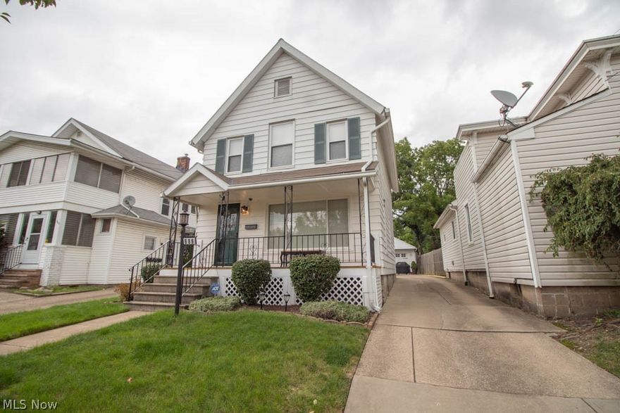Beautifully maintained colonial in a charming Bedford neighborhood! The pride of ownership is clear from the moment you arrive at this great location. The large family room greets you upon entering the home. Walk through the bright and open kitchen to a mudroom/command center that leads to a fenced in, backyard oasis. The large, newly stained deck offers a wonderful place to entertain. The oversized, single car garage provides a built in work station and a TV that stays with the home to watch any game you wish! A storage shed completes the backyard. In addition to the spare bedroom and full bath, the upstairs boasts a gorgeous primary bedroom. Here you will find higher ceilings, beautiful large windows, hardwood floors and a fantastic walk-in closet. Pull down stairs to the finished attic complete the upstairs. Don't miss out on this gem and schedule your private showing today!