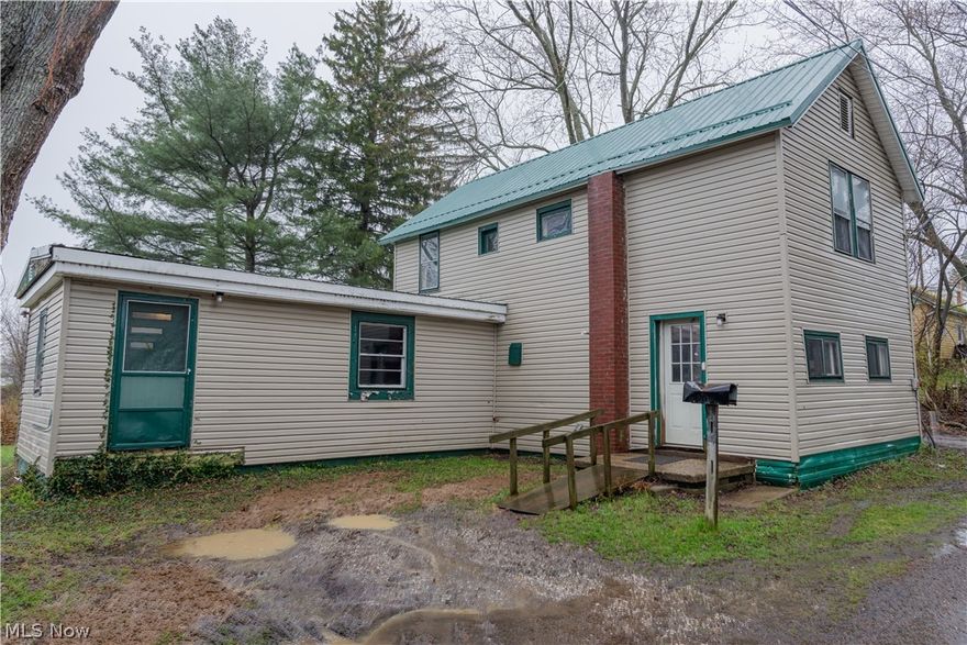 Has had a long term renter, just moved out. Home has new roof 3/25/24 and sits on an almost .25 acre lot. Nice level lot. Newer furnace and water heater. Has a two car detached garage. Home is in need of repairs and will make a nice first home or a rental with some repairs. Home is NOT move in codition.