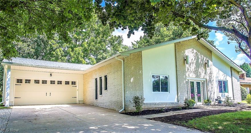 *Contemporary Remodeled Ranch In The Heart Of Jackson Twnshp. -> Absolutely STUNNING  W/4 Bdrms, 2 Full Baths, 2500+ Sq. Ft Including An OPEN Floor Plan, FINISHED Basement W/Recreation AND Bonus Rm, VAULTED Ceilings, Custom UPSCALE New Master Bathrm And More! *2 Car Attached Garage, Long Concrete Driveway, Back Concrete Patio And .45 Acres Treelined To The West! *SHIPLAP Accents *Barn Door *NEW AC Unit, High Eff Carrier FURNACE, H20 Tank, Electric/Plumbing *Brick Unique Front W/Glass Double Entry Doors *New LUXURY Plank Flooring & SHAW Reclaimed CARPET Throughout! *Walk In To A NEW Beautiful Great Rm W/Recessed Lighting & Vaulted Ceiling W/Large Custom Stairway & Baseboard Accents! *Open To Elegant Dining W/FIREPLACE Shiplap Wall Surround & Stucco Hearth *UPDATED Kitchen Showcasing White Galaxy Sparkle GRANITE COUNTERTOPS And ISLAND, Subway Tile Backsplash, White Shaker Arcadia CABINETS, SS Appliances, Pendant & Above Island MODERN Lighting & Commercial Style Faucet W/Sprayer *Master B