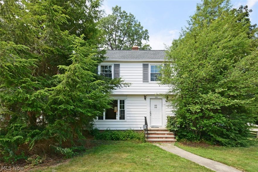 This three bedroom colonial on a corner lot in Bay Village is ready to be yours! This charming home has hardwood flooring through out the first floor with classic dining room built-ins. Spacious living area is ready for your ideas! The partially finished basement provides room for entertaining and storage. Great location for those hot summer days within walking distance to Lake Erie.