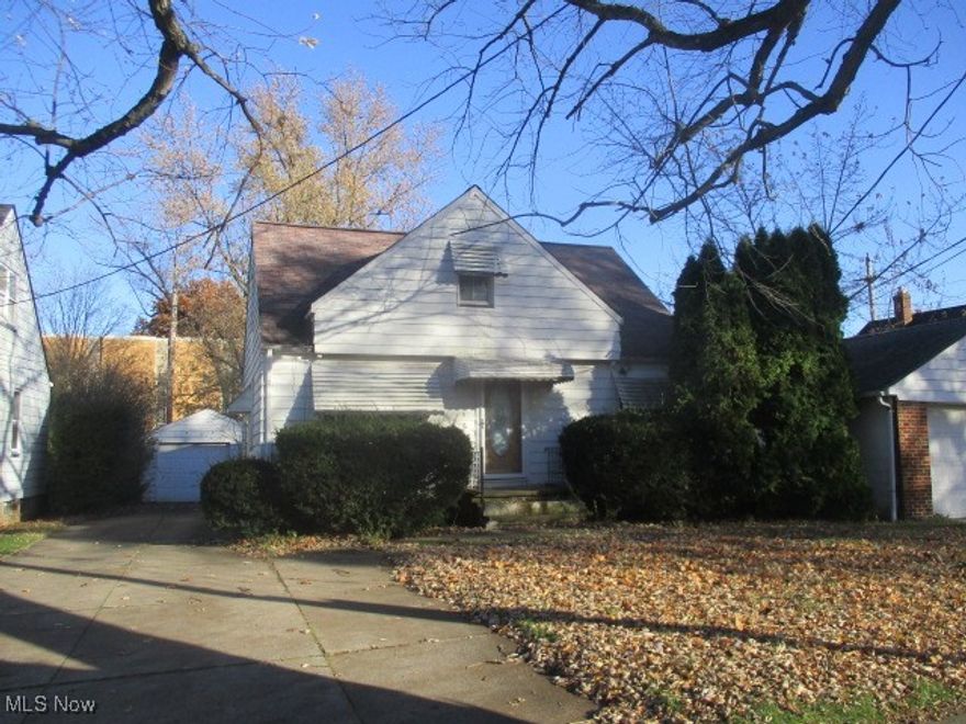 Room to grow in this 4 bedroom aluminum sided cape cod. First floor family room with cozy fireplace. upstairs dormer  has 2 bedrooms and a half bath. Newly remodled kitchen. Full basement. One car detached garage. Deck off back of home. Great location. 
Tenant occupied. Rent is 1,884.00 per month, seller pays for water & sewer. Lease expires on 11/30/2025. Please do not disturb tenants.