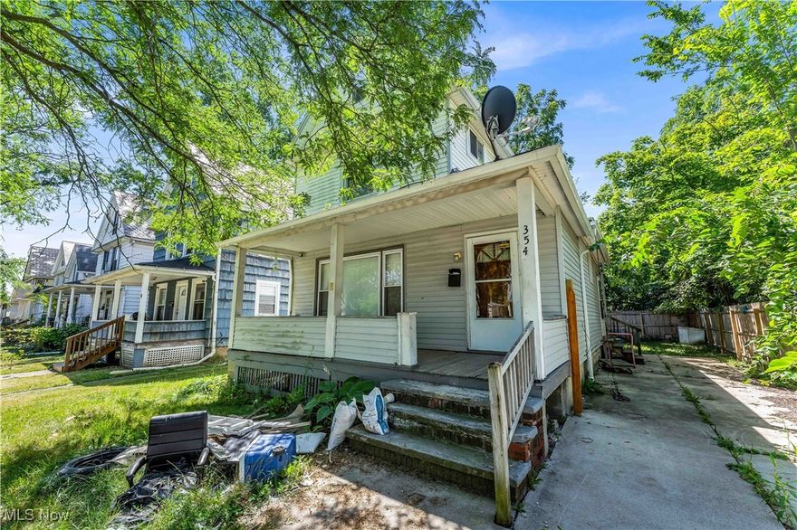 This house is a great opportunity with a lot of potential. Large spacious rooms. First floor master. Fenced in backyard. New furnace, replaced main electric service, newer windows, new outlets, hot water tank put in in 2021.  Must See!!