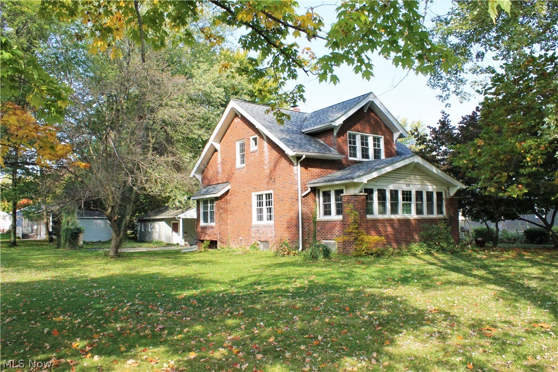 Located in the heart of Amherst this Well- Maintained 4bedroom 2 bath Brick Cape Cod Style Home has SO much charm of the 40’s Has been in the family for over 50 years w/ a 2 car garage & attached carport that can easily be converted into a screened-in patio*Convenient 1st floor bedroom w/ a half bath & gorgeous “original” French doors that lead to the living room*Freshly painted eat-in kitchen comes complete w/ all of the appl’s & features a new window over the sink and an abundance of cabinetry* Spacious open dining rm makes for a great space to entertain which has “new windows 2020” & glass French doors leading to the Massive living rm Then on to the enclosed 20 x 7 front porch w/ built-ins which has endless possibilities & can easily be connected to the furnace which will then make it a 4 season room- the hook up is in the basement next to the furnace* Upper level has 3 nice sized bedrms* Bed #1 master features massive walk-in closet & newly rewired outlets* Bed #2 features walk-in