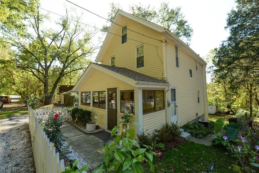 You won't believe all this home has to offer, nestled away on a traffic-less street in Akron's North Hill community. Lovingly cared for for 42 years by one family, this home has so much for so little. Yard and home are bigger than advertised. You'll love the private oasis back yard with large patio and storage shed, not to mention the relaxing enclosed front porch. Roof, siding, and gutters/downspouts only 4 years old, windows and HVAC 10 yrs, H2O tank 6 months. The home is so clean and well cared for, with living room, dining, bonus (tv room), large kitchen with pantry, and commode rooms off the rear - all on 1st floor, 2nd floor w/ 3 bedrooms, large main bath w/bonus room off of it, perfect for giant walk-in closet or storage. Clean, usable attic space. And the kicker, there is a full finished WALK-OUT basement w/family room, 4th bedroom, and shower, plus sink/vanity. If you're shopping on a budget, you'd be crazy not to take a look at this one!