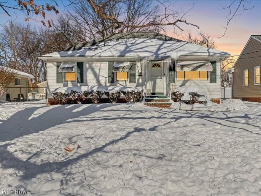 Great investment opportunity in Maple Heights! This well maintained and updated 3 bed, 1 bath home is
currently tenant occupied and generating $1,500 per month in rental income, offering immediate cash flow for the next
owner. The home features a traditional layout with a spacious living area, functional kitchen, and comfortable bedrooms.
Outside, the property includes a manageable yard and a two car garage, adding to its tenant appeal. Located conveniently
near schools, parks, shopping, and major roadways, making it an attractive rental for long-term tenants. Whether you’re a
new investor or looking to expand your portfolio, this property provides reliable income in a strong rental market.