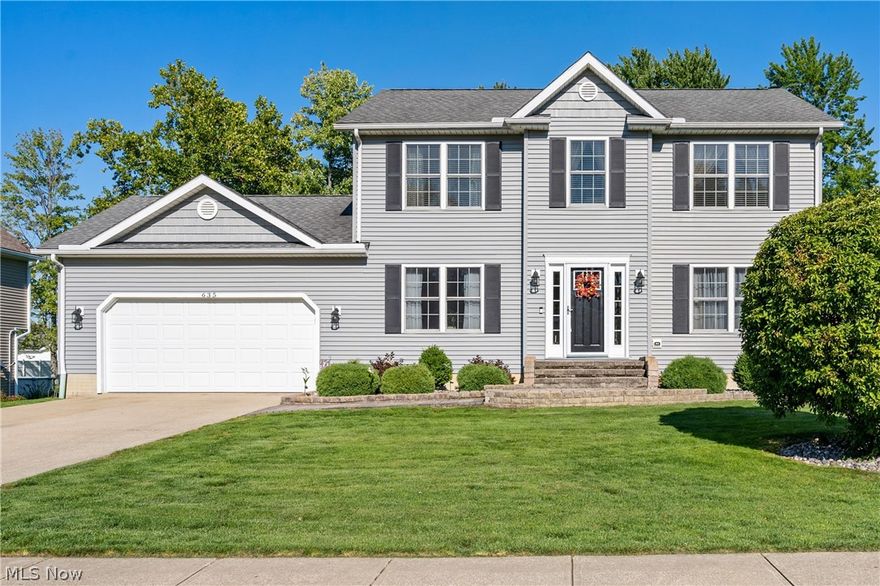 Seller has asked that Highest and best offer due to list agent by 9/3/2022 at 6pm due to multiple offers. Welcome home to this fabulous center hall  colonial in the sought after Wood Ridge development! The character and craftsmanship abound!  This beautiful home features a large attached 2 car garage, well manicured landscaping, and gorgeous patio, complete entertainment with a covered back deck overlooking the serene backyard. This home is all new within 5 years and boasts gorgeous upgrades and finishes. On the main floor you will find amazing hard woods and ceramics, quartz countertops, a breakfast bar, bright dining area,  living room with custom stone gas fireplace, another living room area or possible home office area, and a 1st floor 1/2 bath. Upstairs has 3 bedrooms , 2 full baths, and a second floor laundry (could be 4th bed)! Master bedroom has a beautiful master bathroom and large closets! An added bonus to this home is the extra large basement with finished rec room / living