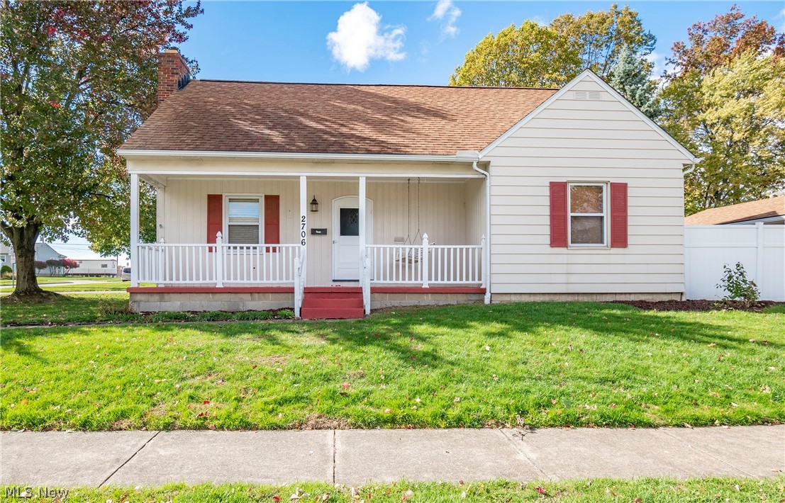 Welcome home to 2706 12th Street! Located on a corner lot and boasting updates at every turn, this 3 bedroom, 1.5 bathroom cape cod is a must see. Enter into your cozy living room featuring a fireplace and window seat. Continue into the formal dining room and kitchen that grants access to the side patio and detached garage. Rounding out the main level is a great sized bedroom and a 2011 renovated main bathroom. Head upstairs to find the remaining two bedrooms and a walk in closet that connects to your half bath. The basement offers your laundry area and loads of storage space. Enjoy your spacious patio with front and back privacy fences, perfect for entertaining! Freshly painted throughout and furnace 2022. AC 2021. Roof, gutters, front porch 2010. HWT 2018. Don't miss your chance to own this home. Schedule your private viewing today!