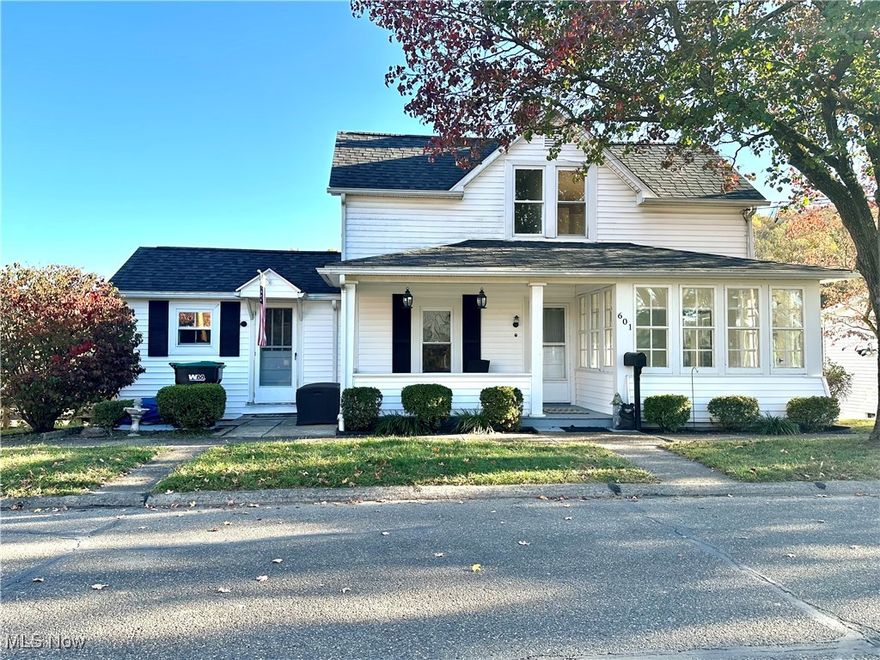 This darling 4-bedroom home seamlessly blends first-floor comfort with upstairs serenity. The main level boasts two bedrooms adorned with beautiful wood floors and a full bathroom, providing convenient living spaces. The sun-drenched living room, bathed in natural light, creates a warm and inviting atmosphere. A spacious kitchen and dining room complete the main floor. Upstairs, two additional bedrooms offer privacy and versatility. The newer back deck invites you to relax and enjoy the expansive double lot with its private backyard setting. With a recently replaced roof and meticulous upkeep, this well-maintained home is ready to embrace its new owners.
