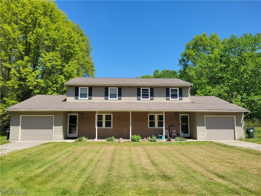 Make a profit! Live on one side and rent the other side. Welcome home to this multifamily property offering two  possibly three bedrooms, one and half bath two story. There is a family room, kitchen with eat in dining area, half bath and a office/possible third bedroom on the main level. Upstairs you will find two bedrooms and full bathroom. Unit 6714 has new kitchen, appliances, cabinets, new bathrooms upstairs and on main level, new toilets, vanities, and new paint through out the unit (2020). Unit 6712 has new bathroom upstairs and on main level all renovations for this unit was done in (2011). Both units have new front doors and storm doors (2020), garage doors (2020), new floors on main level, carpet (2011), painted, replaced water softener tank which services both sides, hot water heater (2011), pressure tank (2016), water softener is leased since (2011), patios paved around (2015), roof (2016), septic-complete replaced tank and field (2019), windows (2011). Buy today: Profit tom