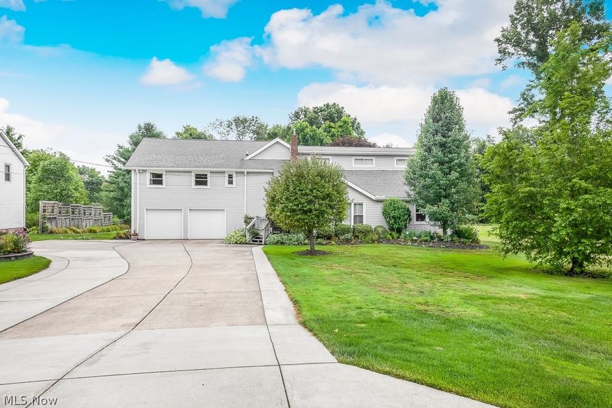 This Amazing 4 bed 3 full bath home is in the Berkshire School District. When you walk through the front door you are welcomed by all the natural sunlight into the living room. You will find a first floor bedroom and full bathroom as well as the Laundry area. The Eat-in Kitchen offers ample storage space, with newer appliances. The dining room has floor to ceiling shelves built in and double ceiling fans. The 4 season room completes the first floor.  As you ascend to the second floor you will find two unique bedrooms with space for a desk/ vanity before you step down into the main bedrooms. The master has two walk in closets.  there are 2 additional full baths on the second floor. Get cozy in the  spacious family room complete with Bose surround sound that conveys with the property. You'll find the 4th bedroom and a bonus room/ office complete the second floor. The house has zoned Heating and Cooling( 4 mini split units are spread through the home that offer both heat and Cooling along