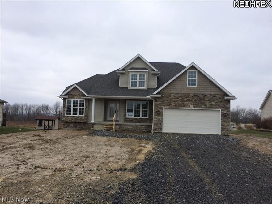 Top of the line everything in this 5 bedroom 3 bath home. Hardwood floors through all the main living area. Kitchen has solid wood cabinets with granite counters and stainless steel appliances. Master suite on first floor with double bowl sinks ,Jacuzzi tub and over sized shower with seat. Full basement with 12 courses.