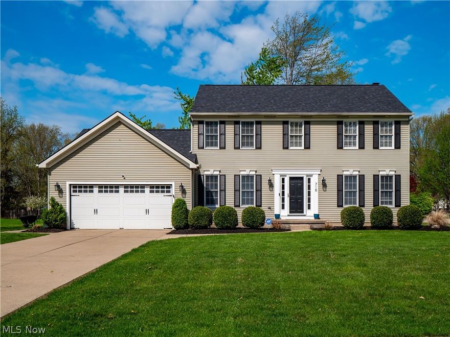 Set on an impressive three-quarter-acre lot, this spacious 4 bedroom, 2.5 bathroom Avon Lake home offers over 2,200 square feet of thoughtfully designed living space, plus a fully finished basement that expands your options even further. As you step inside, a versatile living room currently used as a home office, is complete with a convenient built-in Murphy bed which is perfect for accommodating short-term guests. Across the foyer, a welcoming dining room provides the ideal setting for hosting holidays and memorable family meals. Toward the rear of the home, the kitchen features crisp white cabinetry, black stainless steel appliances, a pantry, and a charming dinette area. A sliding glass door leads out to a spacious deck, partially shaded by a pergola to create an inviting spot for outdoor dining, relaxing evenings, or entertaining friends. Back inside, the cozy family room with a fireplace offers the perfect place to unwind. Upstairs, the primary suite has a large walk-in closet and an en-suite bathroom featuring both a soaking tub and a separate shower. The additional bedrooms are generously sized, providing comfort and flexibility for family or guests. The fully finished basement adds even more living space, ideal for a recreation area, home theater, workout zone, or gaming setup—plus additional storage to keep everything organized. Outside, the expansive yard provides endless possibilities for entertaining, gardening, or simply enjoying the outdoors in your own private setting. New roof in 2025. Come see today!