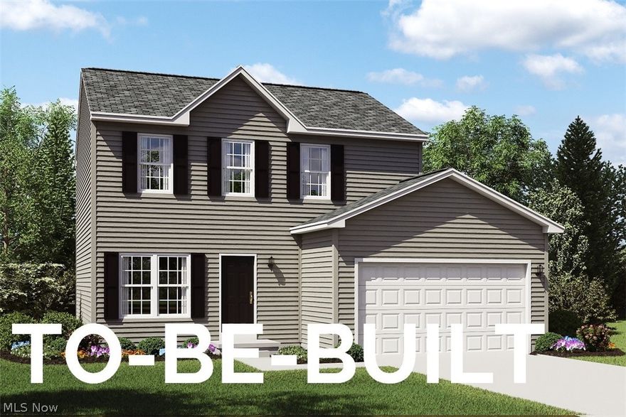 NEW CONSTRUCTION! This To-Be-Built versatile colonial offers EITHER 3 beds/2.5 baths, or 4 beds/1.5 baths. The open concept of this floor plan offers plenty of room to entertain away from the bedroom space. Situated in Monarch Grove, a private neighborhood in Martin's Run, you;re just minutes away from Lake Erie, shopping, and downtown Amherst. Have you heard about the TAX SAVING OPPORTUNITY? Please call today to schedule your appointment!
