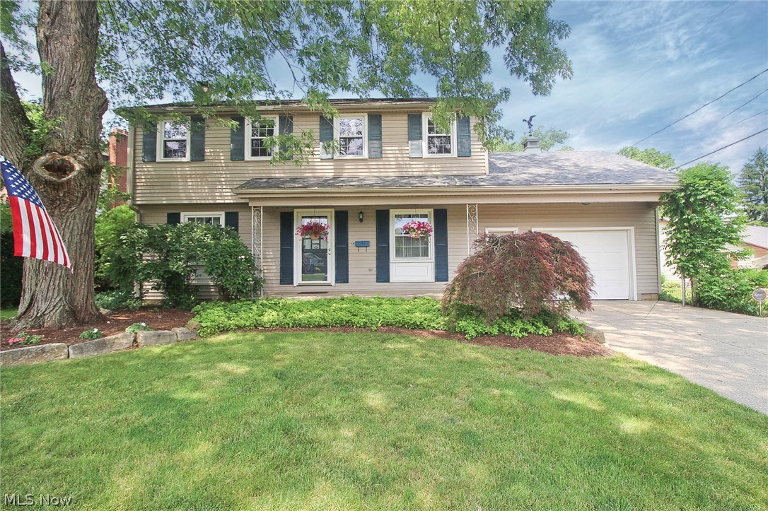 Don't miss this great opportunity if you are Looking for a four bedroom home in Austintown! This one offers some nice features! Check it out! You will be greeted by nice curb appeal when you pull in the drive, and a covered front porch! Walk into the foyer and there's a spacious formal dining and large living room! The addition holds a wonderful Florida room to enjoy! The kitchen has plenty of cabinets and counter space as well! First floor half bath. Upstairs are four bedrooms and a full bath! The owner suite is really nice sized and there is great closet space in each bedroom! Full basement with a semi finished rec area that gives plenty of possibilities for a den and also there is plenty of room in the unfinished space for storage. Laundry facilities in the basement as well. Central air. The Florida room leads you to the back yard patio area that is partially fenced and it is very a nice size. This is one you will want to see! The owners recently removed the carpeting to expose beau