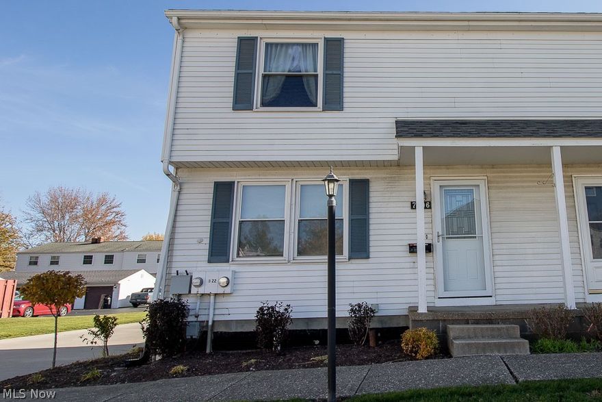 Do not miss this end unit Condo! It is a well maintained 3 bed 2 full, 2 half bath condo. First floor offers a large living room, half bath, all stainless steel appliances stay along with the washer and dryer. There is laminate flooring throughout the first floor. Second floor offers three bedrooms and 2 full baths. The master bedroom has its own full bath with a walk in shower. Lower level has a roomy rec space with a fireplace and half bath. The utility/laundry space is large for extra storage. There is a lovely private updated paver patio that connects to the garage. Located close to RT 2 by tons of dining and shopping. Call for your showing today!