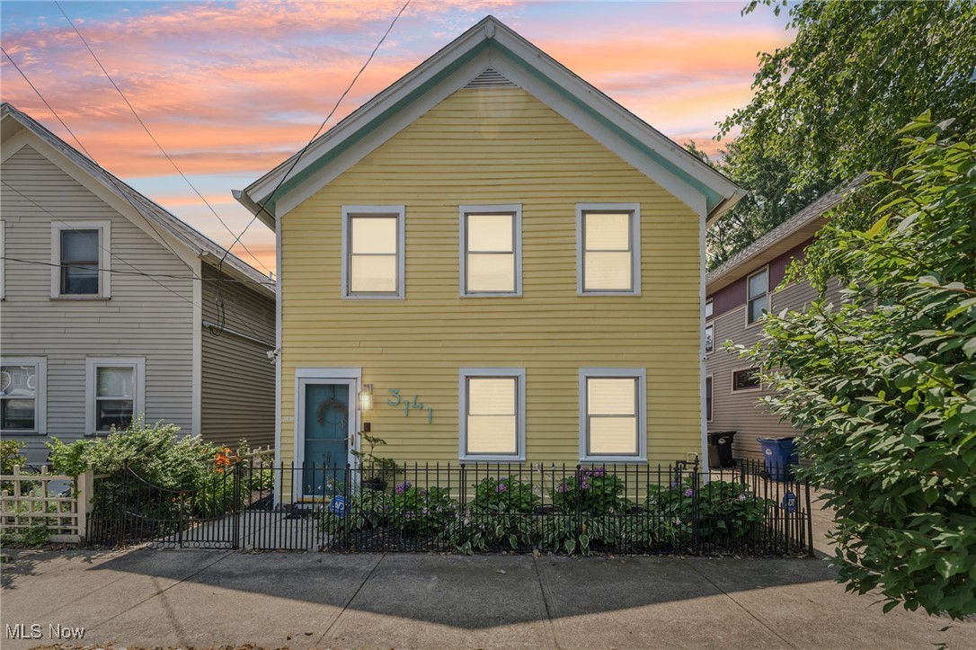 Nestled in one of Ohio City's most sought-after pockets, this charming home offers the perfect blend of urban convenience and private retreat. Just moments from West 25th, a mile from Downtown Cleveland, and surrounded by some of the city's best new restaurants, breweries, and shops, the location here is unbeatable. Enjoy easy access to the West Side Market, public transportation, and all the energy this vibrant neighborhood has to offer. Out back, a private fenced yard with a patio and pergola provides a peaceful escape- ideal for relaxing, entertaining, or simply unwinding in your own sanctuary. You'll find that this beautifully updated 3 bedroom home provides the perfect layout for entertaining while giving all the urban vibes.