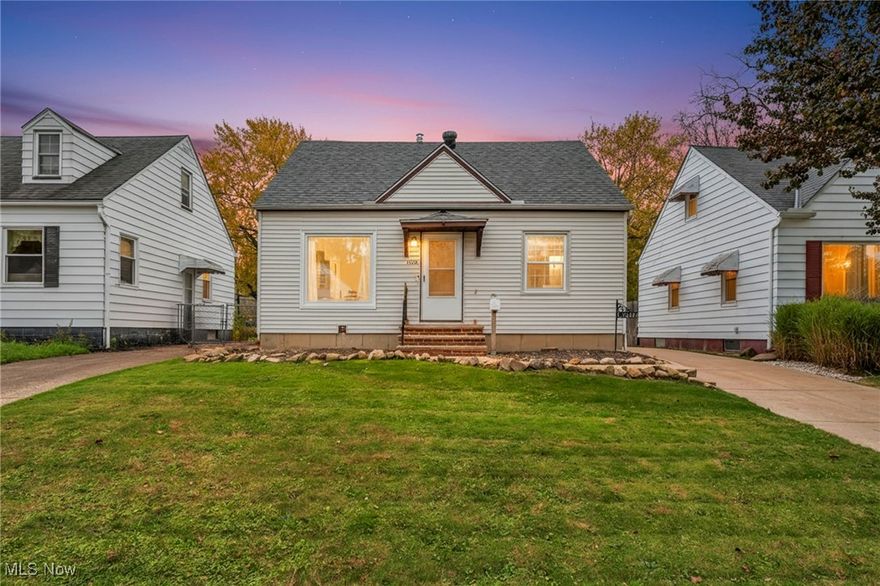 Smart home buyers know a good deal when they see one - and this is it! 14214 Tabor Ave in Maple Heights is on the hunt for its new owner and she's got your whole wish list covered! Complete with 3 bedrooms, 2 bathrooms (one on the main level and one in the basement), just over 1,000 square feet of impeccably kept condition there is nothing left to do but move right in just in time for the holidays! The sellers have thoughtfully had the Furnace and A/C units replaced this year, as well as had the whole HVAC ductwork cleaned and sanitized for easy breathing. Still not convinced? How about a brand new roof,  an updated kitchen + new appliances, an updated bathroom and new luxury vinyl plank flooring through out - this property is turn key. Call your favorite agent today to tour it and get the keys before the snow starts!