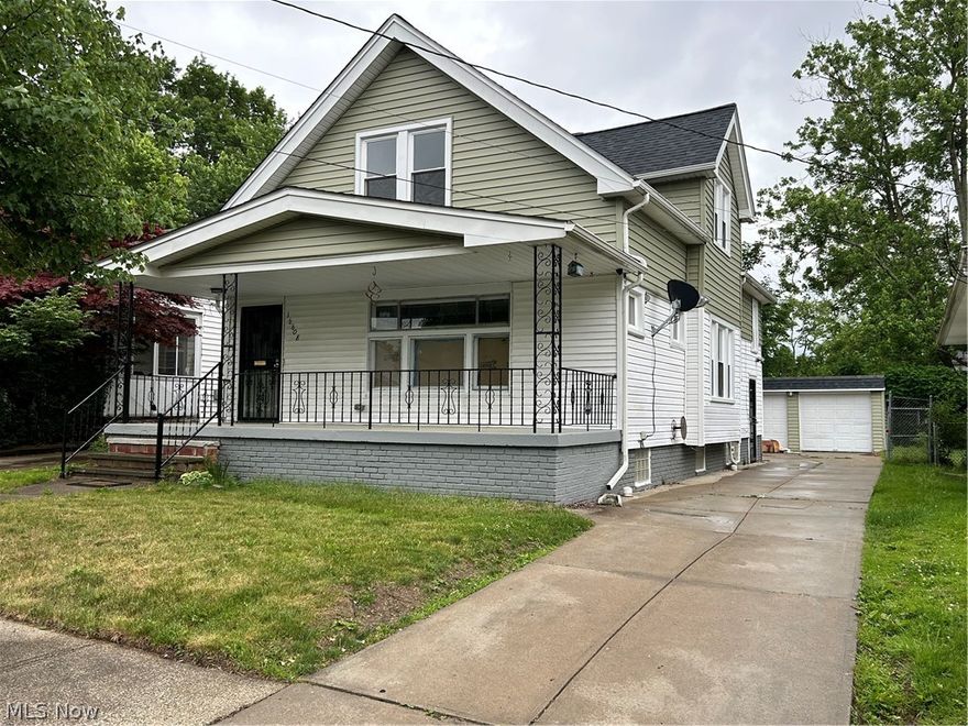 Beautiful 3 bedroom home with 1.5 bath and 2 car garage with rear deck, living room with fireplace and dining rom with built in cabinets. Kitchen has cabinets galore with center island, dishwasher, and space for trash compactor and dedicated space for microwave. 2nd floor is spacious with an open floor plan suitable for office /den/ playroom.  Features include new carpeting in the bedrooms, vinyl windows and vinyl siding, laminate flooring in the living room /dining room and 2nd floor, glass block windows and garage remotes.