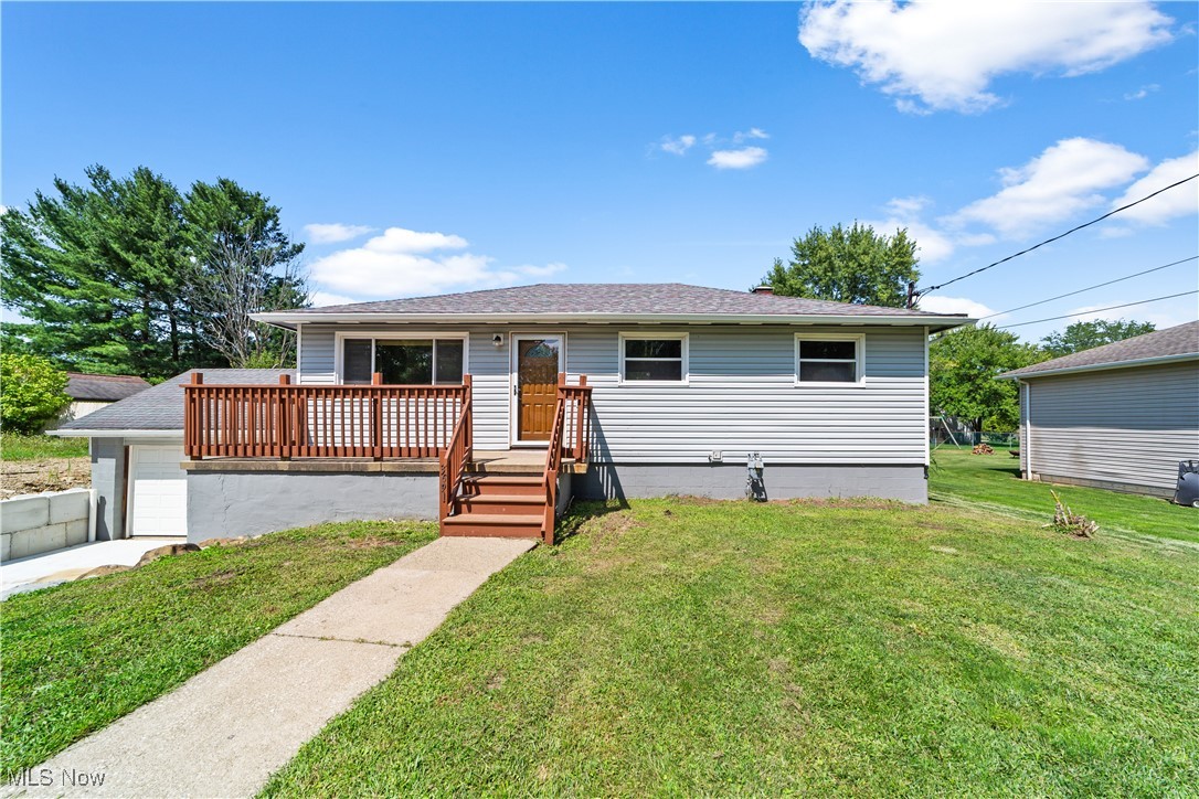 New Furnace, new driveway, newer windows, Updated Kitchen and bath. Finished basement, large yard. Freshly painted, new carpet and vinyl plank flooring. Dishwasher and microwave included.
