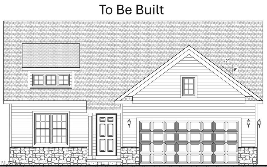 New Construction planned for Park Place in Green.  This TO BE BUILT ranch home features three bedrooms, two baths and a laundry on the first floor.  The open floorplan is ideal for entertaining friends and family.  Relax on the rear covered porch.  A full basement provides plenty of storage or potential additional living space.  The builder is available to review the plans to discuss any potential changes and interior selections.