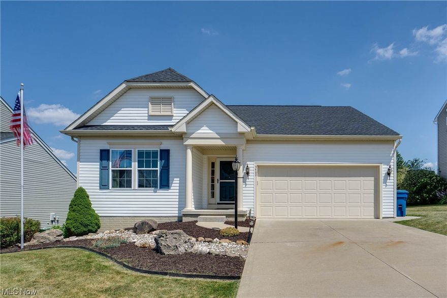 We're so excited to bring you this great home! Located in Jackson LSD, this move-in ready ranch home offers three bedrooms, two baths, and a first-floor laundry. As you step inside, you'll immediately notice the open-concept living room, seamlessly connecting to the kitchen and dining room. This design creates a spacious and inviting atmosphere, perfect for entertaining and spending quality time with guests. The kitchen is a delight, featuring laminate counters, a pantry, and a kitchen island with enough room for bar seating. The master bedroom, located off the living room, offers a peaceful retreat with its full bath. The two additional bedrooms provide ample closet space. You'll also find the laundry room, making laundry tasks a breeze and eliminating the need to carry loads up and down stairs. Prepare to be amazed by the vast basement, boasting just under 1000 square feet of additional living space. This lower level offers a versatile layout, with a rec room for relaxation, office s