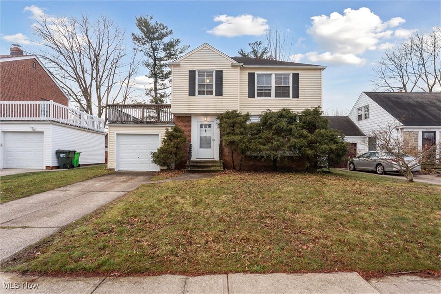 Wow! This Property will Not Last! The 1st floor Offers A Large Light Filled Living Room , Dining Room, Kitchen, Breakfast Room, Family Room/office and a Half Bath. 3 Large Bedrooms and a Bathroom on the 2nd floor. Beautiful Large Backyard. Attached 1 Car Garage. Tenant pays all utilities incl. water/sewer, gas and electric and is responsible for landscaping and snow removal. Cleveland Heights School District. Contact us to schedule a showing Today!