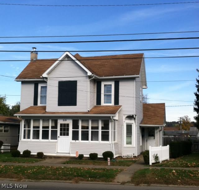 First time offered in nearly 50 years, this large century home boasts large rooms and has storage galore. Nice open first floor plan with large enclosed front porch. The second floor has 3 bedrooms, updated bathroom, and a huge walk in closet. 1 car detached garage on a large fenced in lot. Close to schools this home is solid and waiting for you.