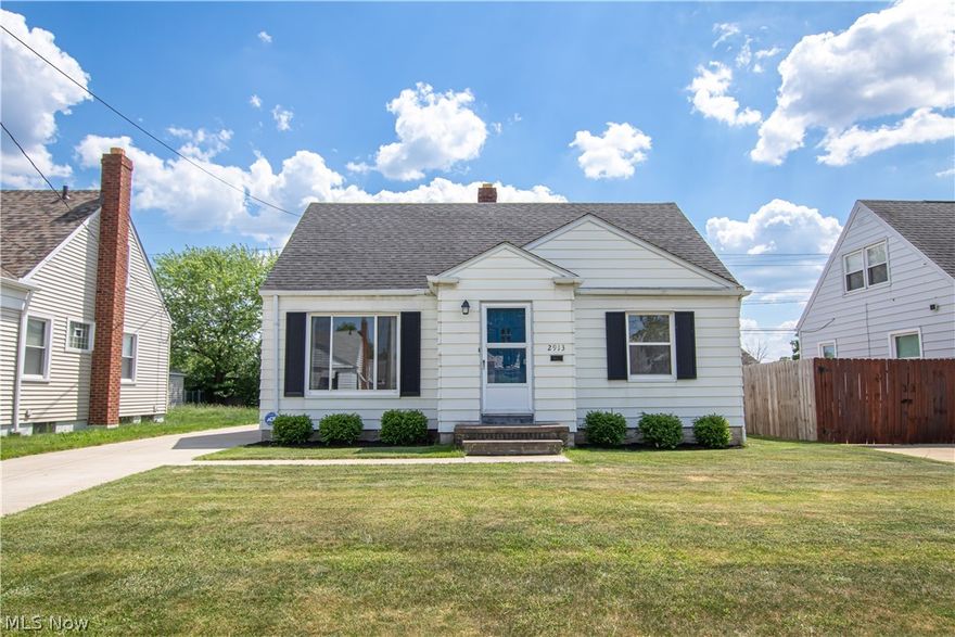 Welcome to this beautifully updated 3-bedroom, 1-bath home, ready for you to move in and enjoy! The main floor features a spacious living room, featuring stylish finishes and abundant natural light.  The updated kitchen boasts contemporary cabinetry, sleek countertops, and updated appliances, making meal preparation a breeze. Adjacent to the kitchen, the family room offers a cozy retreat for relaxation and entertainment. The main floor also includes two spacious bedrooms along with a beautifully renovated full bath. Upstairs, the large third bedroom provides a private sanctuary, perfect for a primary bedroom or versatile living space. The finished rec room in the basement is perfect for entertainment or relaxation, while the unfinished laundry room offers additional storage. A 1-car detached garage and a well-maintained yard complete this charming home. With its contemporary updates and thoughtful design, this home is a must-see! Walbrook is not a through street between State and Broadview there is almost zero traffic! Updates Include: New driveway 2019, A/C unit 2019, Electrical panel 2019, New windows 2019, Updated kitchen 2019, Updated bathroom 2019. The 1st floor has been freshly painted and there is new carpet and new flooring in basement.