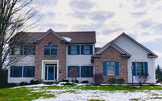 Wonderful Jackson Township Move-in Ready Property!
This solid, quality built Steve Smith home is set on a quiet side street in Audubon Ridge where sidewalks and streetlights invite a variety of activities. Extras include whole house audio, security system, outdoor speakers, central vac, whole house humidifier, 80 gallon hot water tank and newer roof and deck (2018). Among the first floor highlights is the spacious kitchen with plenty of natural light, family room with gas brick fireplace with large picture window overlooking the serene backyard space, laundry chute in first floor laundry room and flex space by the 1/2 bath that could serve as a 5th bedroom. 3 nice sized bedrooms in addition to the master can be found upstairs with ceiling fans in all. A vaulted ceiling adds character to the master bedroom and the master bath boasts a jetted garden tub, large walk in closet and double vanity. A removable (clear pane beneath) stained glass window is found over the tub and the additional