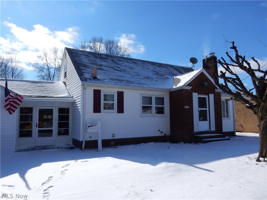 This is not your ordinary Bungalow/Cap Cod. Say welcome home to this larger than it looks, nearly 2,000 sq. ft. move-in ready home. The owner has done some very nice updates within the past few months. All new keyless entry/deadbolts have been installed, new water main shut-off, 2 new gates to the chain link fenced in the back yard, 7 trees removed, hot water tank, Fresh paint throughout, new carpet in the main floor bedroom, converted wood fireplace to gas, newer carpet in the massive master bedroom, added a shower in the main floor bathroom, Updated 2nd bath, new insulation in the eaves and radon mitigation system installed. You will love the large kitchen/dining room combo, which flows nicely to the spacious living room with a beautiful gas burning fireplace and fresh accent wall. There is a massive master on the main floor, large enough to turn into a MASTER RETREAT!, currently being used as a family room. Also another bedroom on the main floor with double closets and a very large