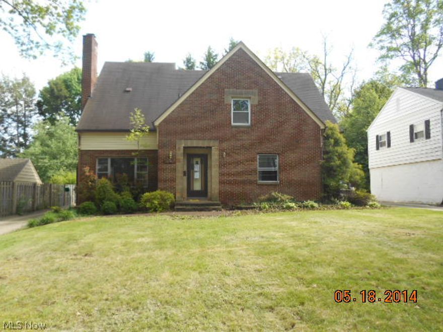 Nice 4 bedroom/2 bath brick and vinyl cape on great park like setting.  This home has it all: large rooms, marble wood burning fireplace, great layout, nice 2 car detached garage, private setting, quiet street and lots of room for storage.  This is a Fannie Mae Homepath property. Call listing agent for details. 1000.00 min EMD. Buyer responsible for any inspections and repairs needed.