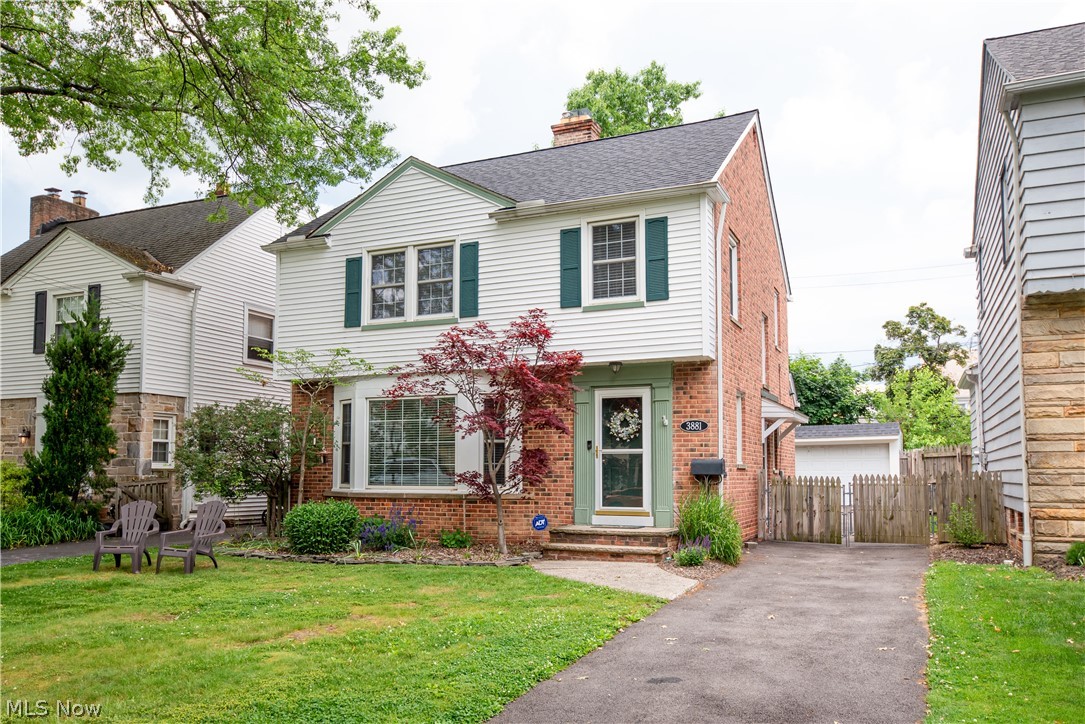 Welcome home to 3881 Bethany Road! This 3 Bedroom, 1.5 bath brick and sided colonial has hard wood floors throughout the 1st and 2nd floors with new carpeting in the Lower Level! The tiled front hall with coat closet greets you as you see the large Livingroom with lovely windows that overlook the front yard. The two Fireplaces, in the Living Room and Lower Level have been updated to Gas. Bright Formal Dining Room and additional room behind which could be a TV/family room, office or exercise room! Cabinets, counter and a 2nd pantry have been added to the open and bright Kitchen that has SS appliances, gas stove and eat-in area which overlooks the back yard. Bathrooms are updated in bright white! Three nice sized bedrooms upstairs and cedar closet on the hall. The Lower Level has a large finished area and the spacious laundry room with newer large washer/dryer. New Front and side doors, added side entry door to the garage, new Water Heater, new AC, driveway paced in 2020, chimney has bee