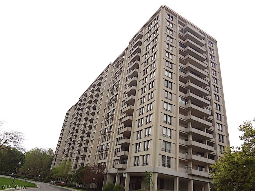 Opportunity Knocks! Almost 1600 sq ft of Living space located in Bratenahl Place with Lake views and Amazing Amenities ready for you to put your decorating flare to complete the package! Beautiful sized Rooms are perfect for entertaining, dinner parties, holiday gatherings, or book club. Enjoy sitting on the Patio watching the Sunset over Lake Erie, strolling along the walking trails and enjoying the gardens, swimming in the pool after a game of tennis and brunch in the restaurant. This is more then a home, it is a life style. You will be getting so much more then just a wonderful condo.  A gated, pet friendly community with 24 hour security, concierge service, restaurant, outdoor pool, tennis courts, exercise facility, salon and spa, penthouse party room, 18 acres of walking trails and gardens along Lake Erie with private picnic areas. Come experience this next stage in your life. You deserve it!